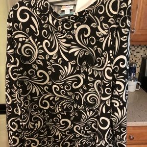 Beautiful black and white Lularoe Amber hoodie!